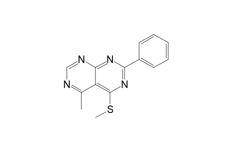 5-Methyl-4-(methylthio)-2-phenylpyrimido[4,5-d]pyrimidine