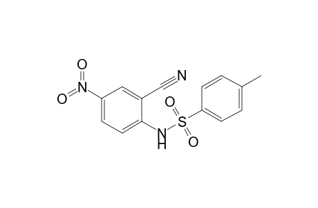5-Nitro-2-(p-tosylamino)benzonitrile