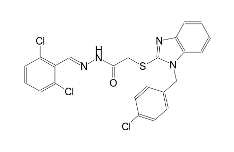 acetic acid, [[1-[(4-chlorophenyl)methyl]-1H-benzimidazol-2-yl]thio]-, 2-[(E)-(2,6-dichlorophenyl)methylidene]hydrazide