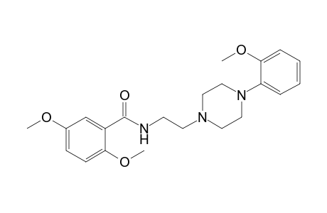2,5-Dimethoxy-N-[2-[4-(2-methoxyphenyl)piperazin-1-yl]ethyl]benzamide