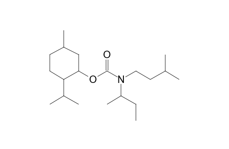 Carbonic acid, monoamide, N-(2-butyl)-N-(3-methylbutyl)-, 1-menthyl ester