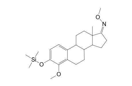 ESTRA-1,3,5(10)-TRIENE-3,4-DIOL-17-ONE-4-METHYL ETHER(17-O-METHYLOXIME-3-TRIMETHYLSILYL ETHER)