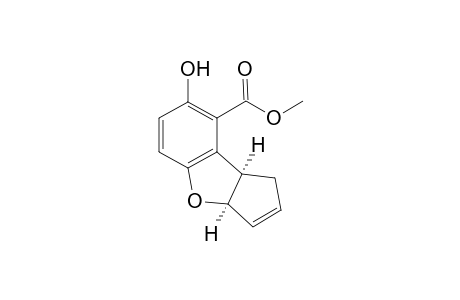 (3aR,8bR)-7-hydroxy-3a,8b-dihydro-1H-cyclopenta[b]benzofuran-8-carboxylic acid methyl ester