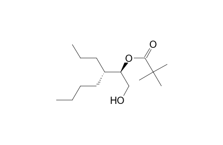 (2R*,3S*)-3-Propyl-2-(trimethylacetoxy)heptan-1-ol