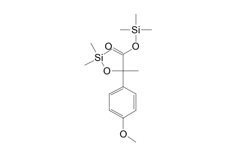 2-(4-Methoxyphenyl)-2-trimethylsilyloxy-propionic acid trimethylsilyl ester