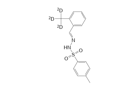 o-(Trideuteriomethyl)benzaldehyde tosylhydrazone