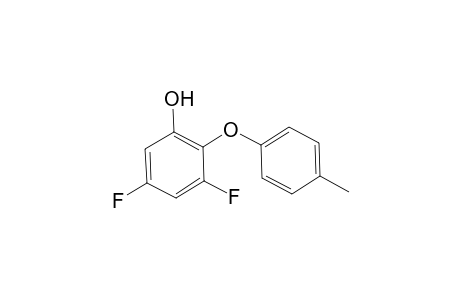 3,5-Difluoro-2-(4-methylphenoxy)phenol