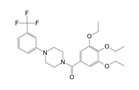 1-(3,4,5-triethoxybenzoyl)-4-[3-(trifluoromethyl)phenyl]piperazine