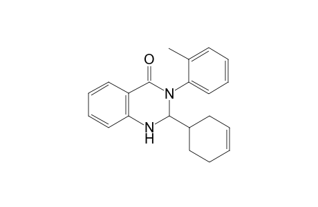 Quinazolin-4(3H)-one, 1,2-dihydro-2-(3-cyclohexenyl)-3-(2-methylphenyl)-