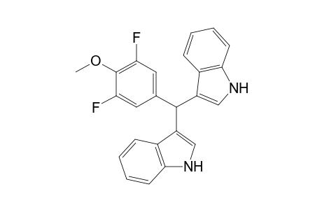 3,3'-Diindolyl(3,5-difluoro-4-methoxyphenyl)methane
