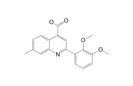 2-[2,3-Dimethoxyphenyl]-4-carboxy-7-methylquinoline