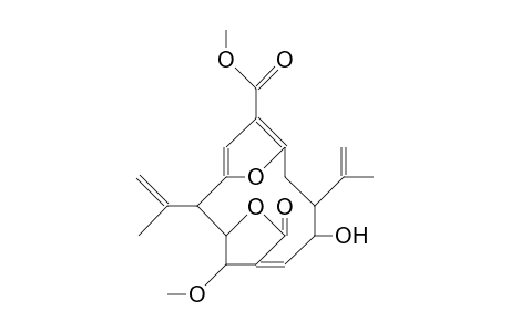 Pseudopterolide-methanol adduct