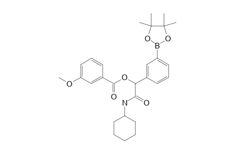 2-(CYCLOHEXYLAMINO)-2-OXO-1-[3-(4,4,5,5-TETRAMETHYL-1,3,2-DIOXABOROLAN-2-YL)-PHENYL]-ETHYL-3-METHOXY-BENZOATE