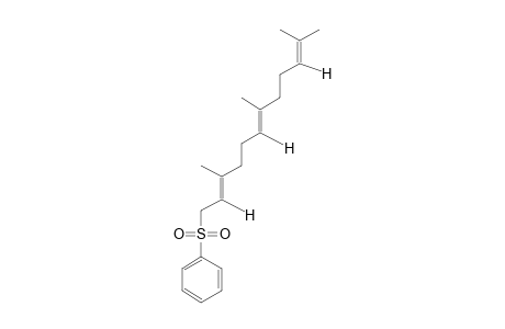 (2E,6E)-Farnesyl-phenylsulfone