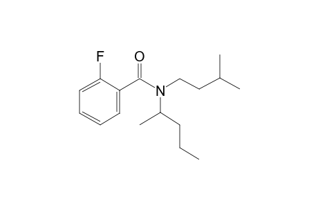 Benzamide, 2-fluoro-N-(2-pentyl)-N-(3-methylbutyl)-