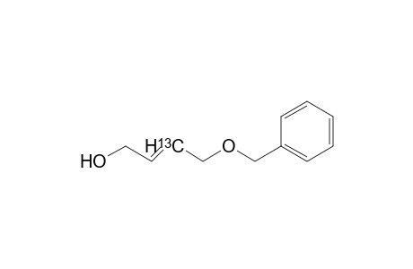 [3-13C]-(E)-4-(benzyloxy)but-2-en-1-ol