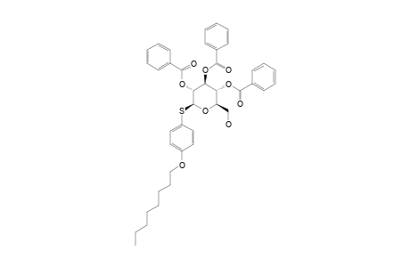 PARA-OCTYLOXYPHENYL-2,3,4-TRI-O-BENZOYL-1-THIO-BETA-D-GLUCOPYRANOSIDE