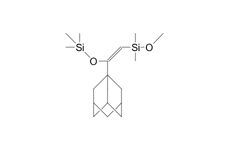 (Z)-1-(Adamant-1-yl)-1-trimethylsiloxy-2-(methoxy-dimethyl-silyl)-ethylene