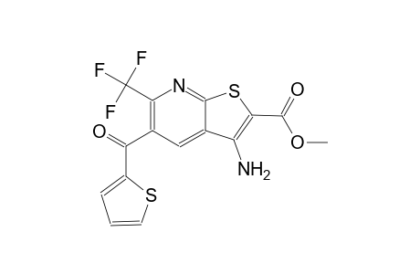 thieno[2,3-b]pyridine-2-carboxylic acid, 3-amino-5-(2-thienylcarbonyl)-6-(trifluoromethyl)-, methyl ester