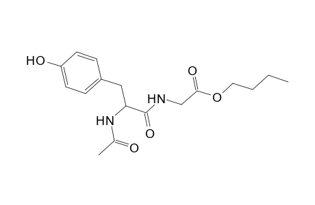 Butyl ([2-(acetylamino)-3-(4-hydroxyphenyl)propanoyl]amino)acetate