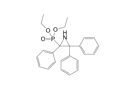 2-Diethoxyphosphoryl-2,3,3-triphenyl-aziridine