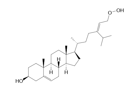 29-Hydroperoxystigmasta-5,24(28)-dien-3.beta.-ol