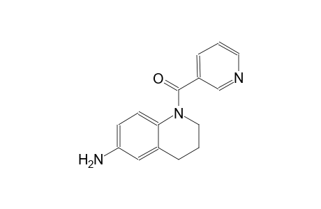 6-quinolinamine, 1,2,3,4-tetrahydro-1-(3-pyridinylcarbonyl)-