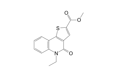 5-Ethyl-4-keto-thieno[3,2-c]quinoline-2-carboxylic acid methyl ester