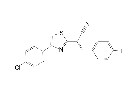 2-thiazoleacetonitrile, 4-(4-chlorophenyl)-alpha-[(4-fluorophenyl)methylene]-