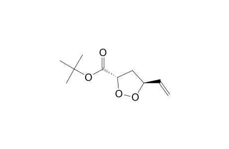 1,2-Dioxolane-3-carboxylic acid, 5-ethenyl-, 1,1-dimethylethyl ester, trans-