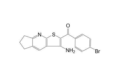 methanone, (3-amino-6,7-dihydro-5H-cyclopenta[b]thieno[3,2-e]pyridin-2-yl)(4-bromophenyl)-