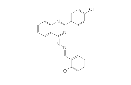 2-methoxybenzaldehyde [2-(4-chlorophenyl)-4-quinazolinyl]hydrazone