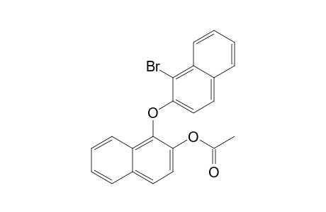 2-Acetoxy-1-(1-bromo-2-naphthyloxy)naphthalene