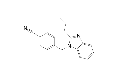 4-[(2-Propyl-1H-benzo[d]imidazole-1-yl)methyl]benzonitrile