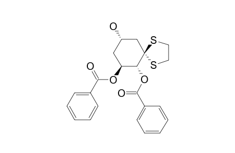 (2S,3R,5R)-2,3-DIBENZOYLOXY-5-HYDROXY-CYCLOHEXANONE-ETHYLENE-DITHIOACETAL