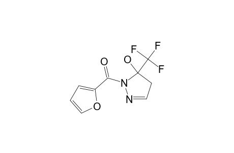 5-HYDROXY-5-TRIFLUOROMETHYL-4,5-DIHYDRO-1H-1-(2-FUROYL)-PYRAZOLE