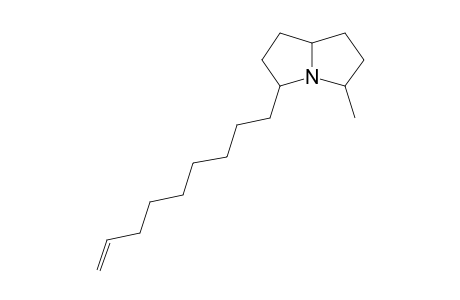 3-Methyl-5-(8-nonenyl)pyrrolizidine