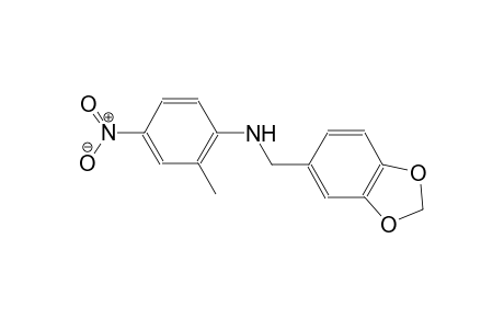 N-(1,3-benzodioxol-5-ylmethyl)-2-methyl-4-nitroaniline