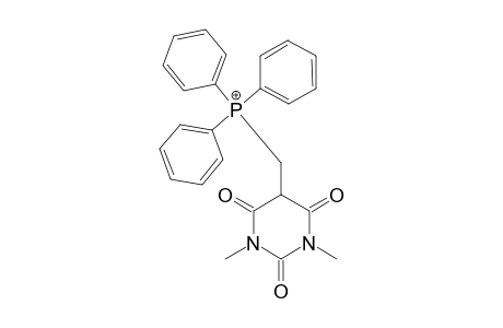 1,3-DIMETHYL-2,4,6-TRIOXO-5-TRIPHENYL-PHOSPHONIOMETHYL-1,3-PERHYDRODIAZIN-5-YL-PHOSPHONIUM-YLIDE