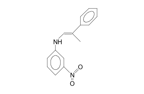 N-(2-Phenyl-prop-1-enyl)-3-nitro-aniline