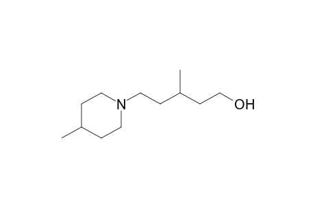 3-methyl-5-(4-methyl-1-piperidyl)pentan-1-ol