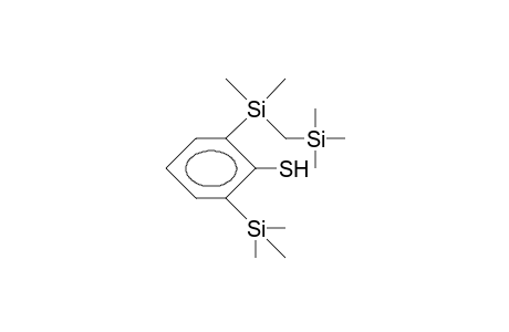 6-Trimethylsilyl-(2-dimethyl-(trimethylsilyl-methyl)-silyl)-benzenethiol