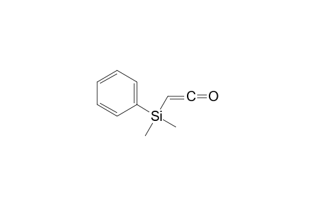 2-[Dimethyl(phenyl)silyl]ethenone