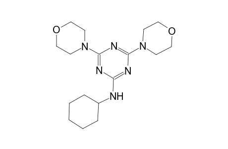 1,3,5-triazin-2-amine, N-cyclohexyl-4,6-di(4-morpholinyl)-