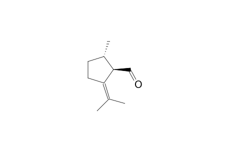trans-2-Isopropylidene-5-methylcyclopentanecarboxaldehyde