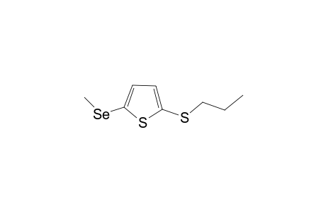 Thiophene, 2-(methylselenyl)-5-(propylthio)-
