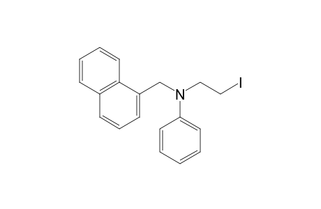 N-(2-iodoethyl)-N-phenyl-1-naphthalenemethylamine