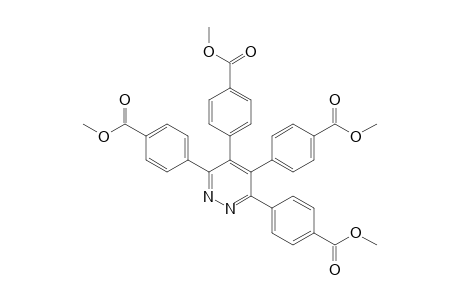 3,4,5,6-Tetrakis(4-methoxycarbonylphenyl)pyridazine