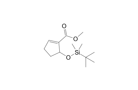 5-[tert-butyl(dimethyl)silyl]oxy-1-cyclopentenecarboxylic acid methyl ester