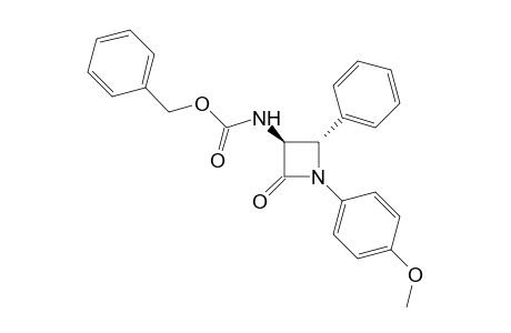 3,4-trans-N-(Carbobenzyloxy)-3-amino-4-phenylazetidin-2-one